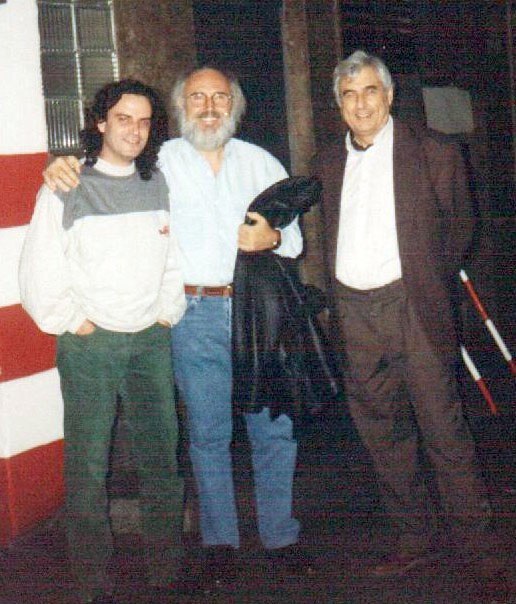 Con Félix Gracia y Antonio Bennassar
