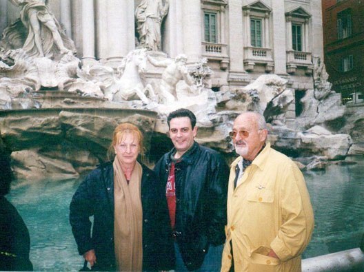 En Roma junto con María Garau y Antonio Pol